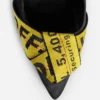 Off-White Women's Black Leather Women Pump