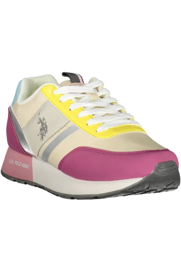 U.S. POLO ASSN. Women's Purple Nylon Women Sneaker