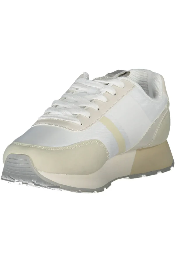 U.S. POLO ASSN. Women's White Polyethylene Women Sneaker