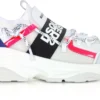 Dsquared² Women's Chic White Lace-Up Leather Sneakers