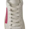 Dolce & Gabbana Women's Elegant White Leather Low-Top Sneakers