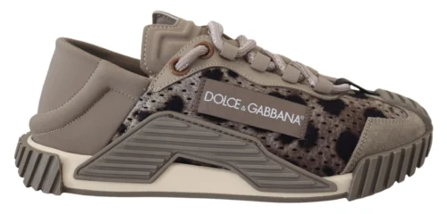 Dolce & Gabbana Women's Elegant Leopard NS1 Sneakers