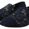 Dolce & Gabbana Women's Elegant Blue Loafers Flats - Summer Chic