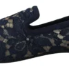 Dolce & Gabbana Women's Elegant Blue Loafers Flats - Summer Chic
