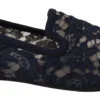 Dolce & Gabbana Women's Elegant Blue Loafers Flats - Summer Chic