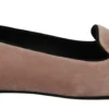 Dolce & Gabbana Women's Elegant Pink Velvet Devotion Loafers