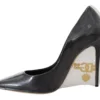 Dolce & Gabbana Women's Elegant Black Gold Detail Heels Pumps