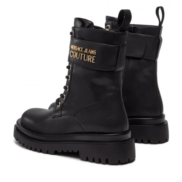 Versace Jeans Women's Chic Eco-Leather Amphibious Boots