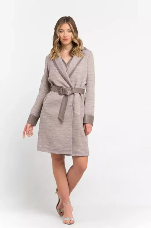 Trussardi Women's Beige Cotton Women Coat