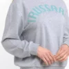 Trussardi Women's Gray Cotton Women Sweater