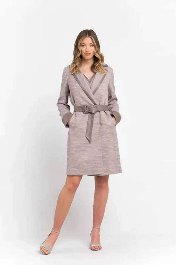 Trussardi Women's Beige Cotton Women Coat