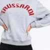 Trussardi Women's Gray Cotton Women Sweater
