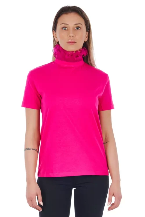 Frankie Morello Women's Multicolor Cotton Women Top