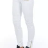 Frankie Morello Women's White Cotton Women Jeans