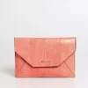 Trussardi Pink Leather Women Clutch