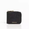 Trussardi Black Leather Women Wallet