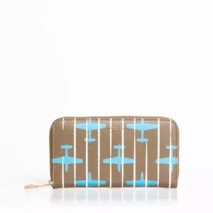 Trussardi Beige Leather Women Wallet