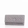 Trussardi Gray Leather Women Wallet