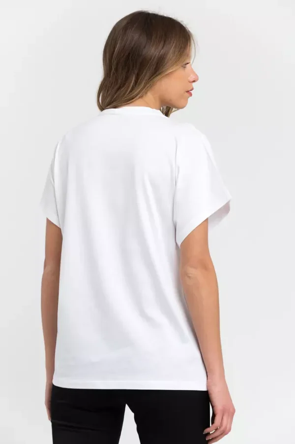 Trussardi Women's White Cotton Women T-Shirt