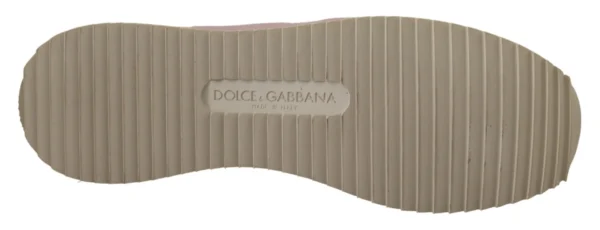 Dolce & Gabbana Women's Elegant Multicolor Patchwork Sneakers