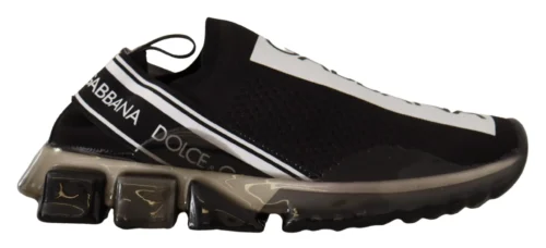 Dolce & Gabbana Women's Exclusive Black Sorrento Sneakers