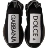 Dolce & Gabbana Women's Exclusive Black Sorrento Sneakers