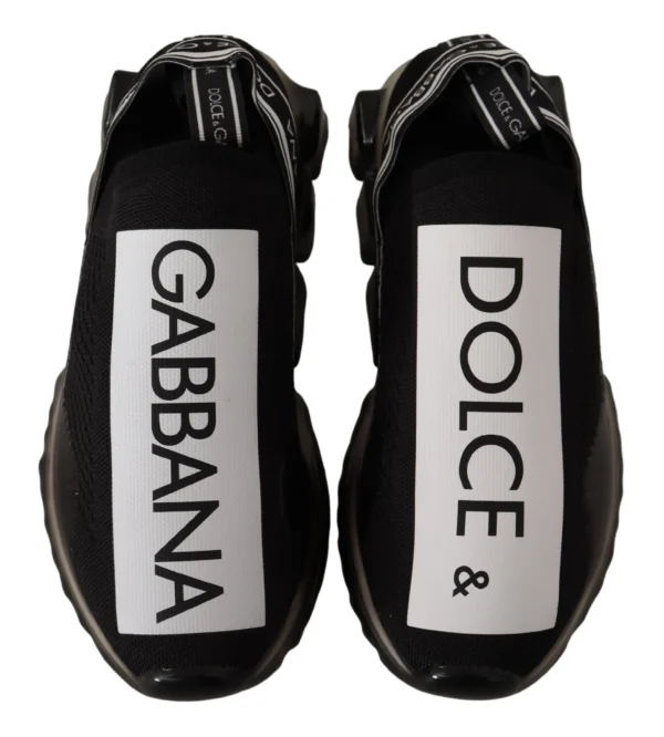 Dolce & Gabbana Women's Exclusive Black Sorrento Sneakers