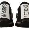 Dolce & Gabbana Women's Exclusive Black Sorrento Sneakers