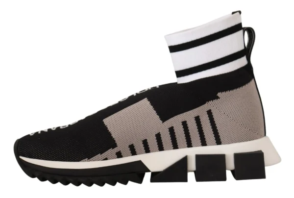 Dolce & Gabbana Women's Chic Monochrome Sorrento Sneakers