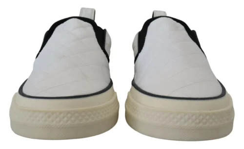 Dolce & Gabbana Women's Chic White Slip-On Sneakers for Women