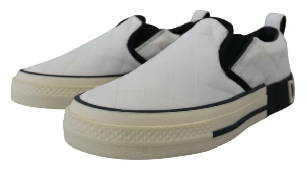 Dolce & Gabbana Women's Chic White Slip-On Sneakers for Women