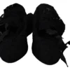 Dolce & Gabbana Women's Elegant Black Lace Stretch Sock Pumps
