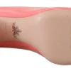 Prada Women's Elegant Square Toe Pink Heels