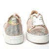 Christian Louboutin Women's Rose Gold Verissma 2 Strauss Flat Sneaker