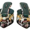 Dolce & Gabbana Women's Multicolor Flat Luxury Sandals