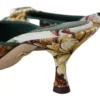 Dolce & Gabbana Women's Multicolor Flat Luxury Sandals