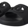 Dolce & Gabbana Women's Elegant Black Slide Sandals