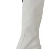 Dolce & Gabbana Women's Elegant White Leather Knee Boots