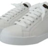 Dolce & Gabbana Women's Exquisite Black and White Portofino Sneakers