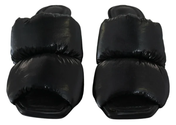Dolce & Gabbana Women's Elegant Slide Heels with Embellished Logo