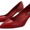 Dolce & Gabbana Women's Exquisite Red Patent Leather Pumps
