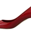 Dolce & Gabbana Women's Exquisite Red Patent Leather Pumps
