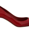 Dolce & Gabbana Women's Exquisite Red Patent Leather Pumps