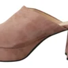 Prada Women's Elegant Dark Rose Suede Heels