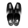 Off-White Women's Chic Squared Toe Calfskin Sabot