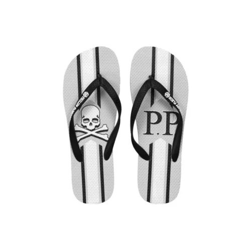 Philipp Plein Women's Gray Polyester Women Sandal