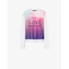 Love Moschino Women's White Cotton Women Sweater