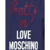 Love Moschino Women's Blue Cotton Women Dress