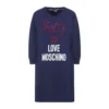 Love Moschino Women's Blue Cotton Women Dress