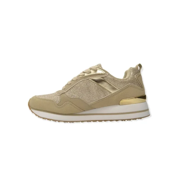 U.S. POLO ASSN. Women's Beige Eco Fabric Women Sneaker
